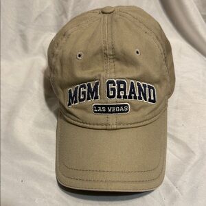 MGM Grand Las Vegas Khaki Baseball Cap